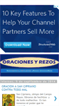 Mobile Screenshot of oracionesyrezos.com
